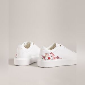 Ted Baker White Leather Sneakers